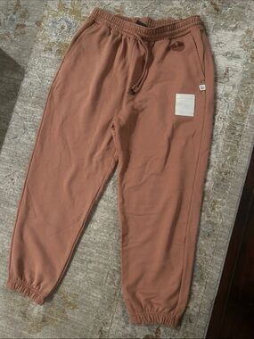 NWT adidas Loose Fit Sweatpants in Dusty Rose Size L